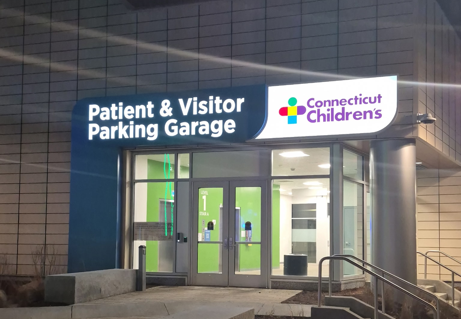 Tower parking garage exterior Tower parking garage exterior