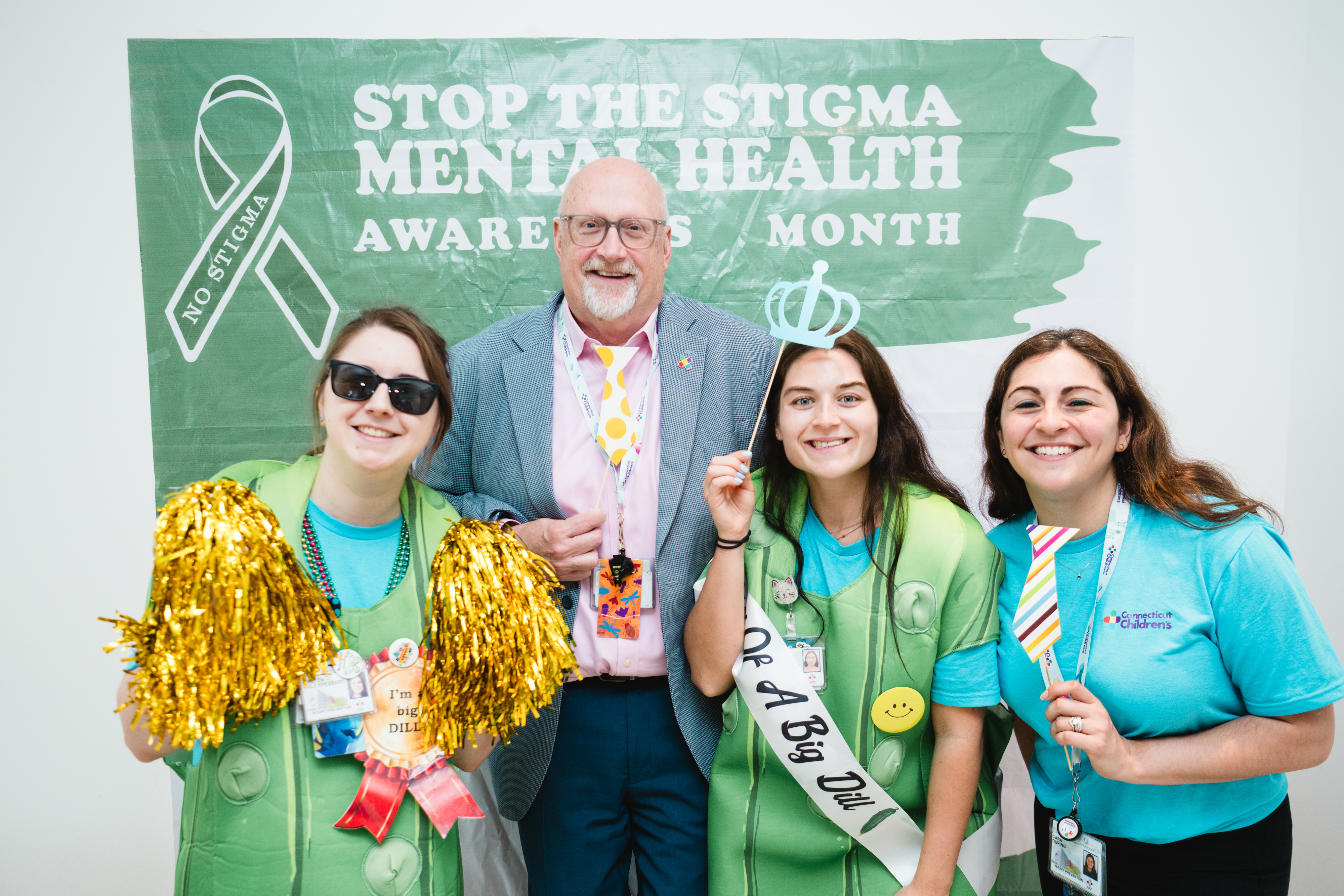 Mental Heath Awareness Month activities in the cafeteria. Mental Heath Awareness Month activities in the cafeteria.