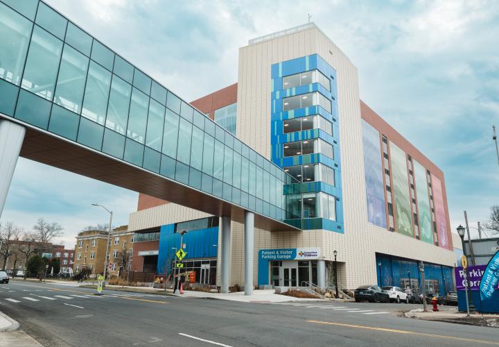 Tower parking garage exterior Tower parking garage exterior