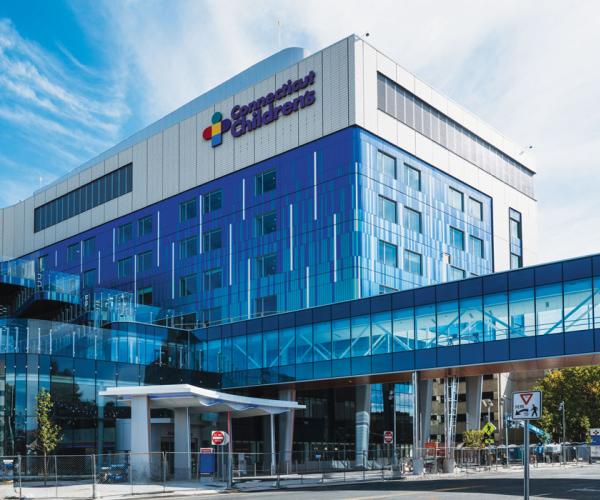 outside view of new clinical tower