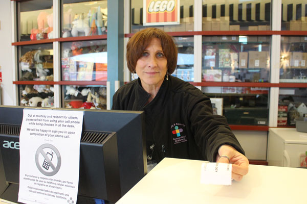 welcome desk - security greeting