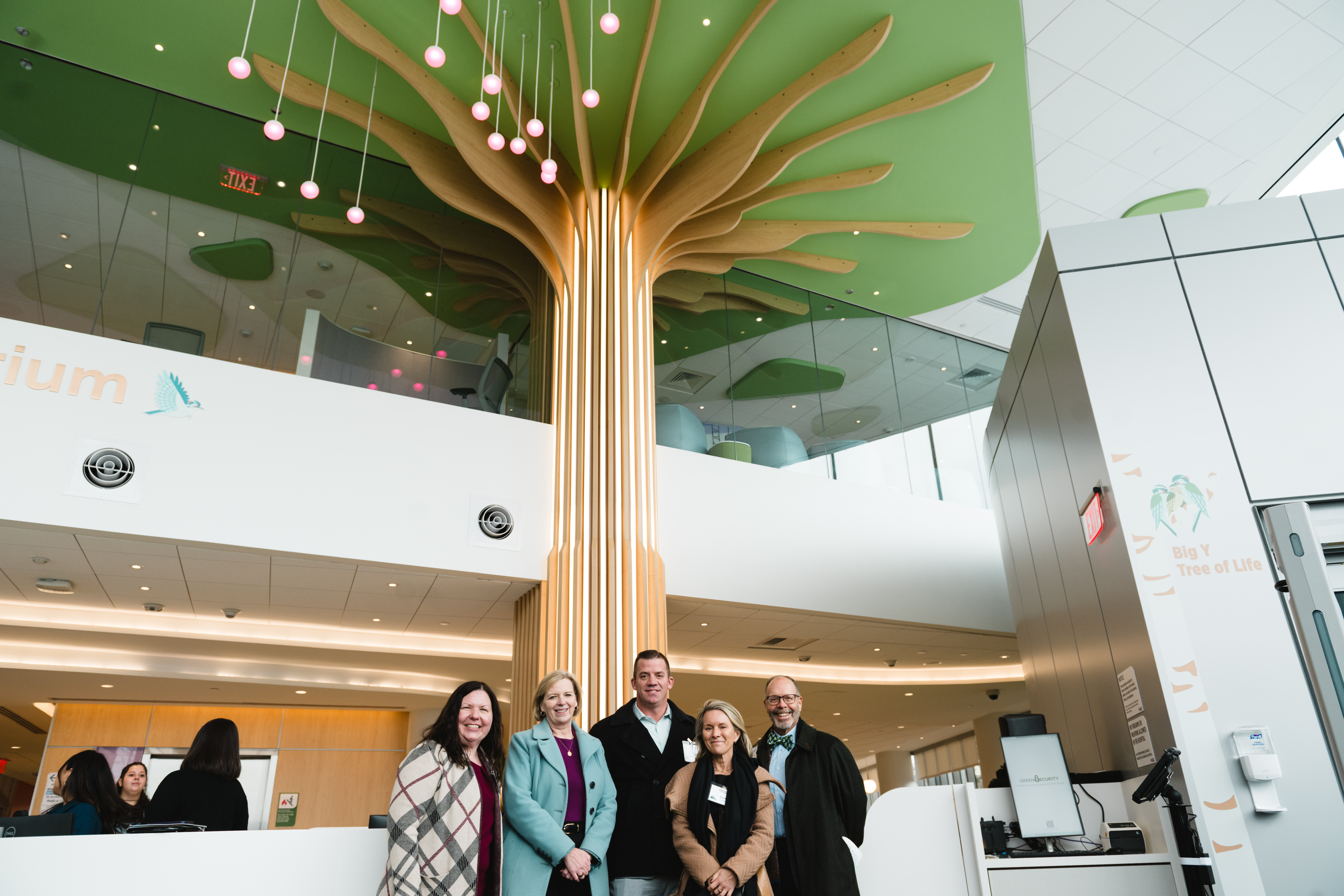 Tower ribbon cutting! Tower ribbon cutting!