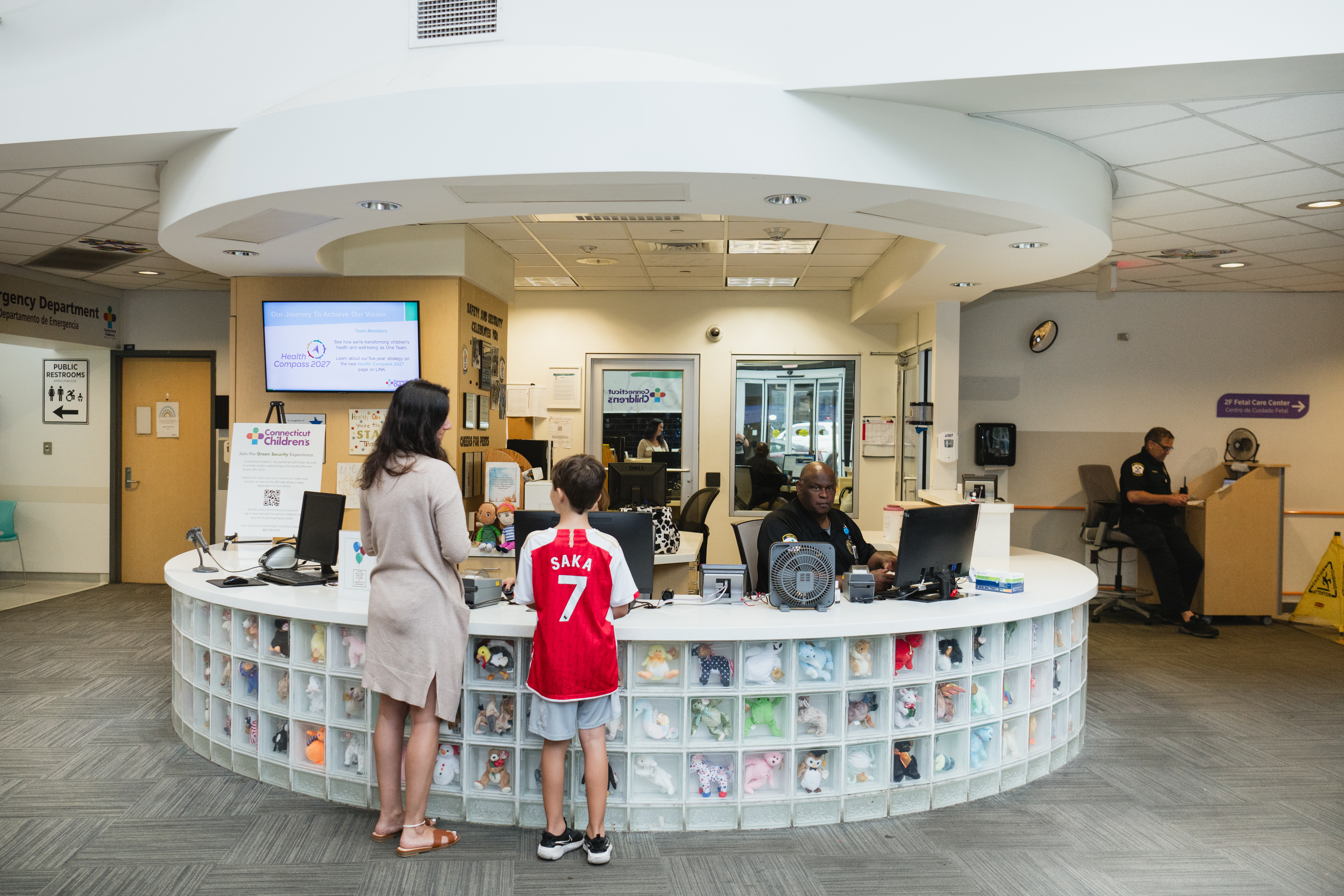 Old entranceway with beanie babies