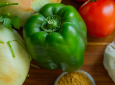 Veggies on a table