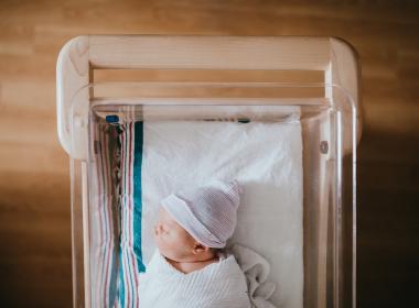 Newborn in hospital