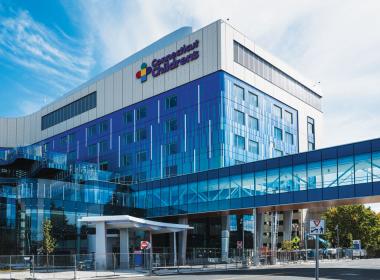 outside view of new clinical tower