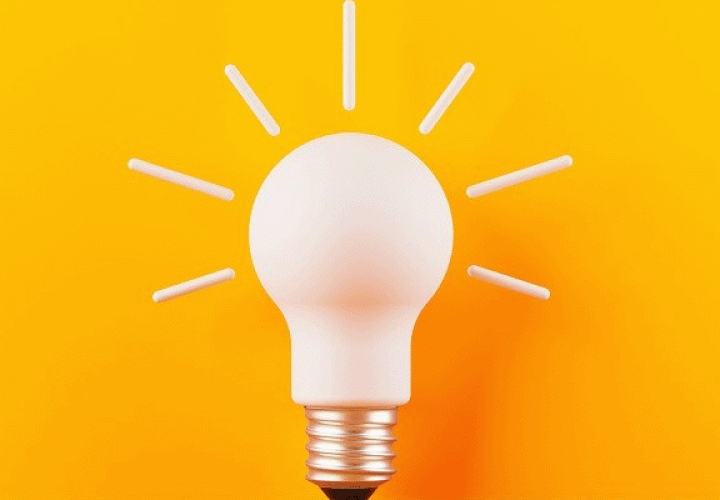 Idea lightbulb