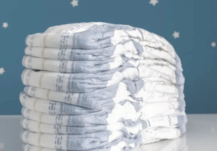 Stack of Diapers