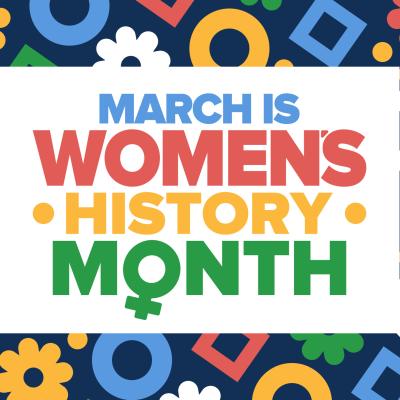 Women's History Month graphic