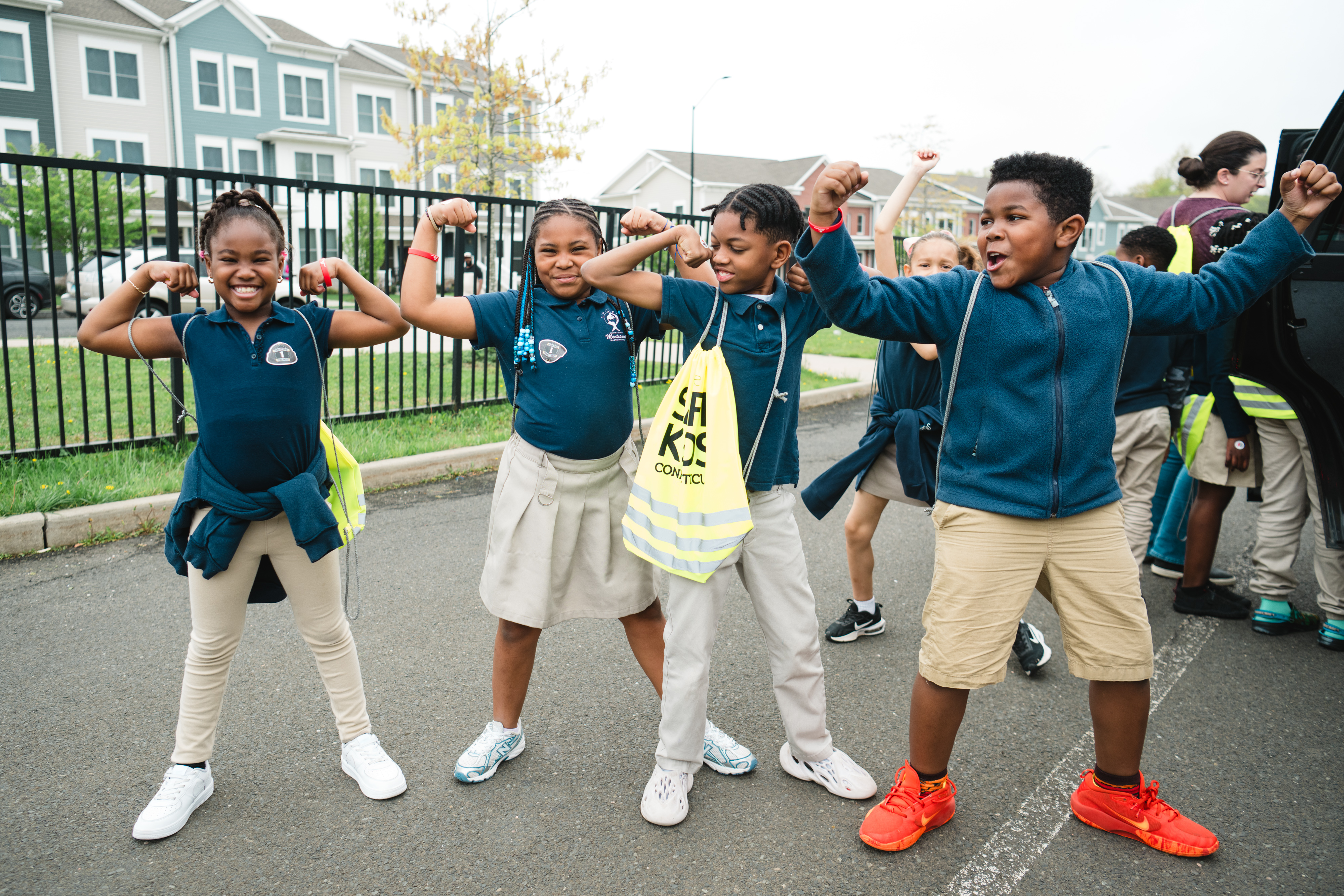 Safe Kids Connecticut at the Annie Fisher Montessori Magnet School in Hartford